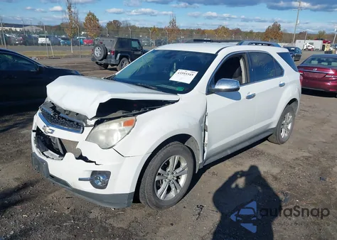2013 Chevrolet Equinox Ltz из США, поврежденный, VIN 2GNFLGEK6D6266101